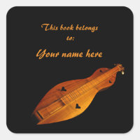 Dulcimer Bookplate