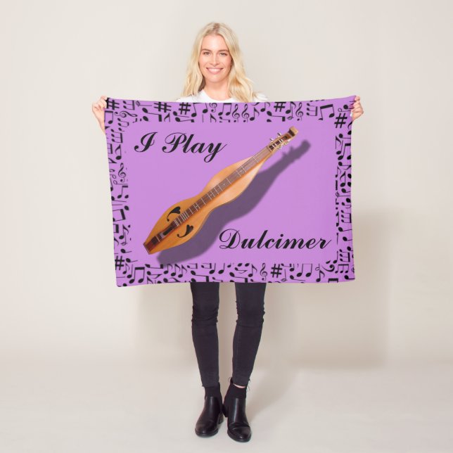 DULCIMER FLEECE BLANKET (In Situ)