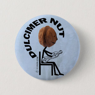Dulcimer Nut 2 Inch Round Button