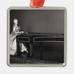 Dulcimer Player Metal Ornament