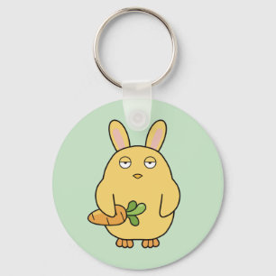 Dull Chick, Floppy Ears Keychain