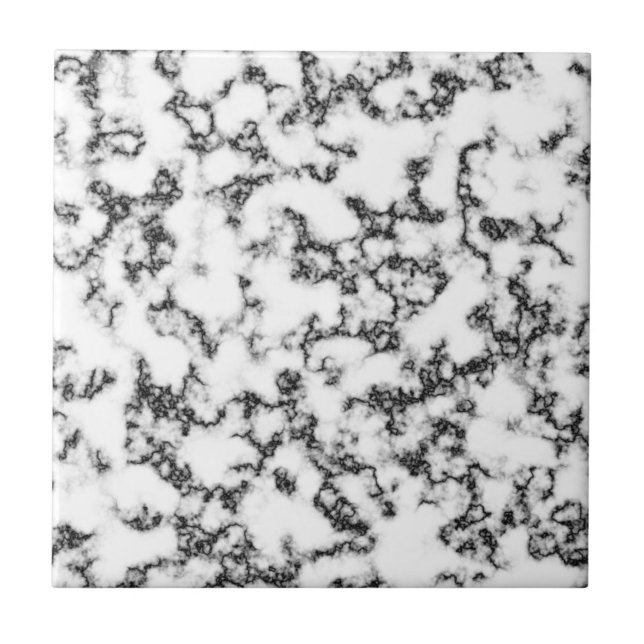 Dull grey marble look ceramic tile (Front)