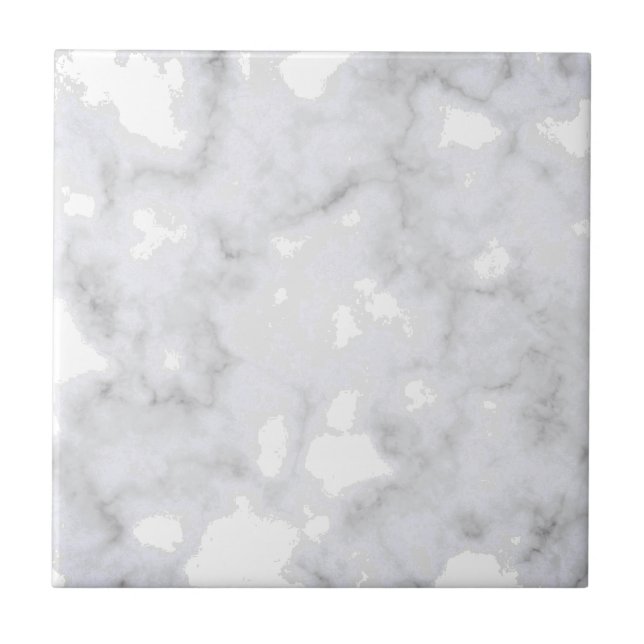 Dull grey marble look tile (Front)