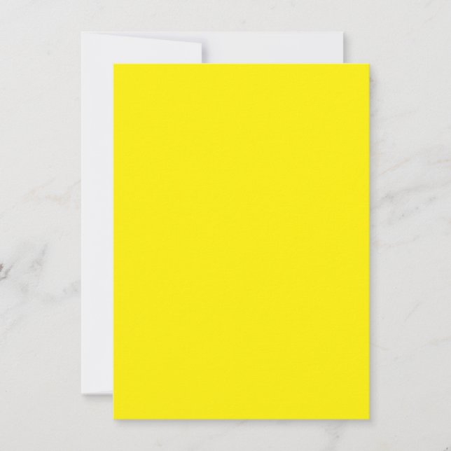 Dull Yellow,Golden Dream,Light Gold, Invitation (Front)