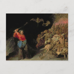 Dulle Griet raiding Hell Postcard