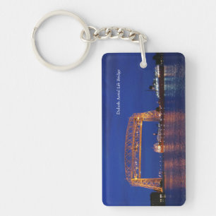 Duluth Aerial Lift Bridge & John G. Munson Keychain