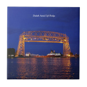 Duluth Aerial Lift Bridge & John G. Munson Tile