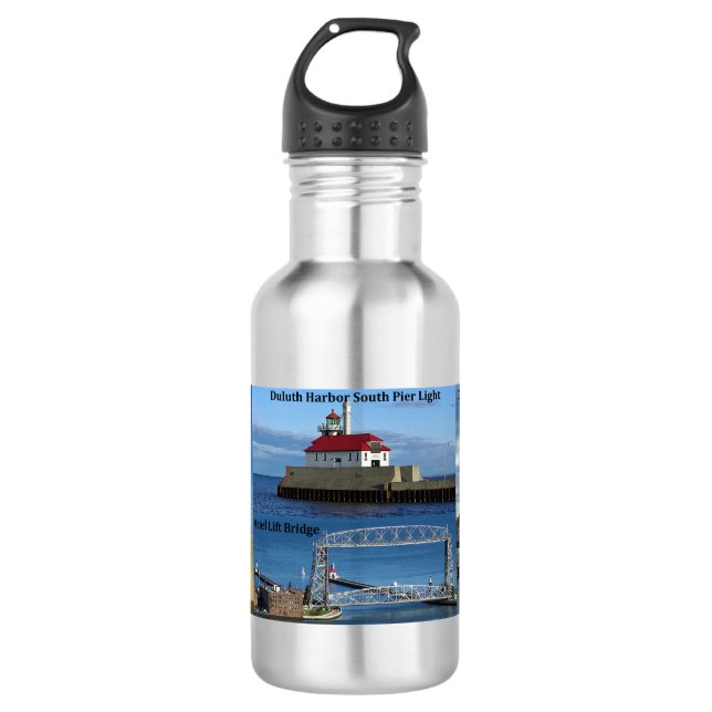Duluth Entry Lights water bottle (Front)