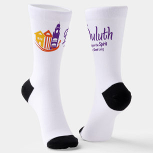 Duluth (Georgia) city flag Socks