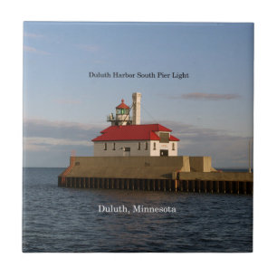 Duluth Harbour South Pier Light tile