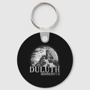 Duluth Minnesota Mn Outdoors  Keychain