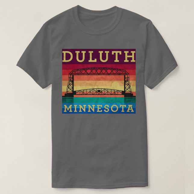 Duluth Minnesota T-Shirt (Design Front)