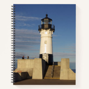 Duluth North Pier Light notebook