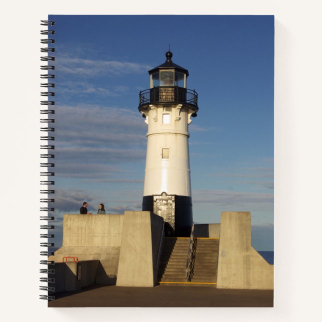 Duluth North Pier Light notebook (Front)