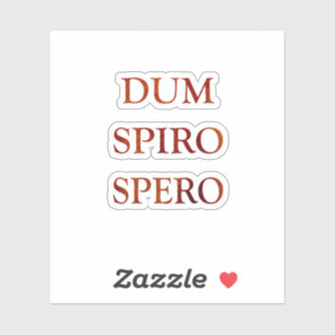 Dum spiro spero