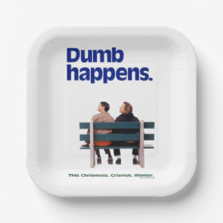 Dumb and Dumber | Dumb Happens Paper Plate