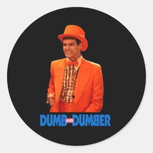 Dumb And Dumber Lloyd Christmas Toddler  Classic Round Sticker