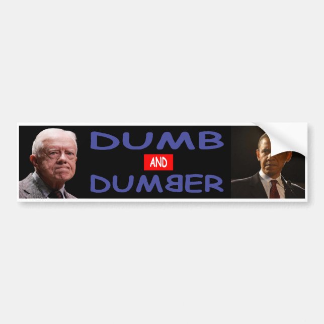 Dumb Democrats Bumper Sticker (Front)