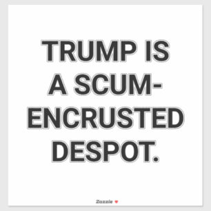 Dumb TRUMP IS A DESPOT Hankamer Artjunkhaus YUCK!!