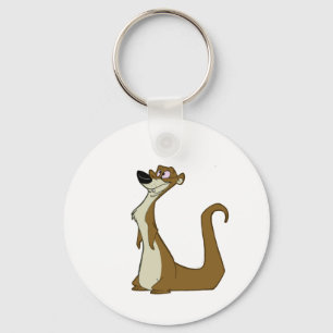 Dumb Weasel Keychain