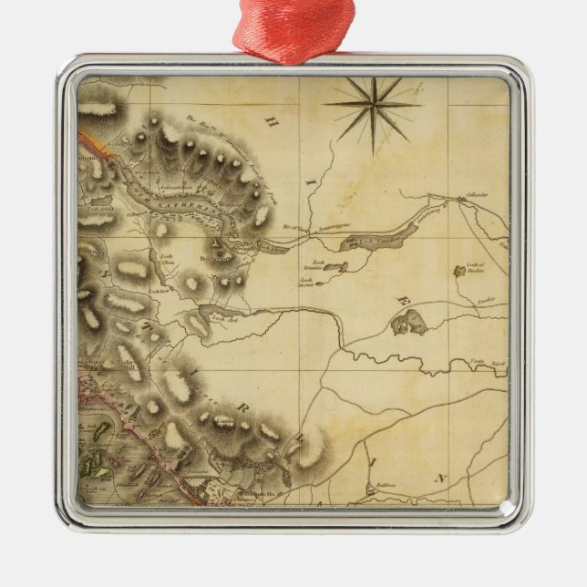 Dumbartonshire Metal Ornament (Front)