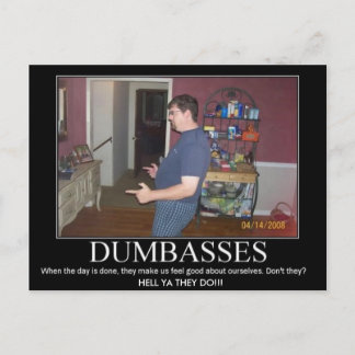 dumbasses postcard