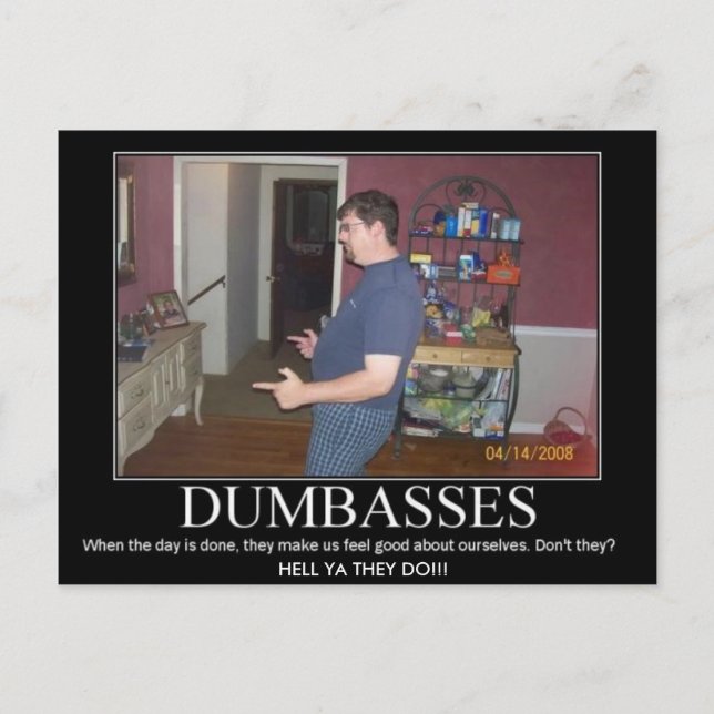 dumbasses postcard (Front)