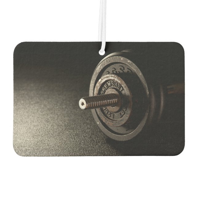 Dumbbell Air Freshener (Back)