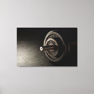 Dumbbell Canvas Print