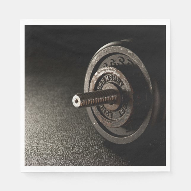 Dumbbell Napkin (Front)