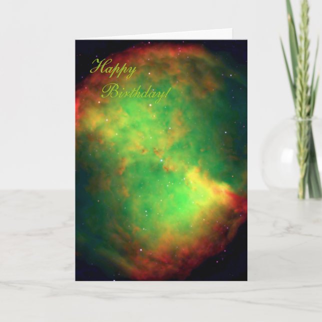 Dumbbell Nebula Constellation Vulpecula, The Fox Card (Front)