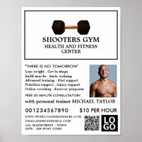 Dumbbell Weight, Personal trainer, Gym Advertising