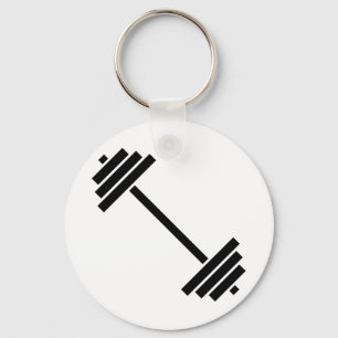 Dumbbells Keychain
