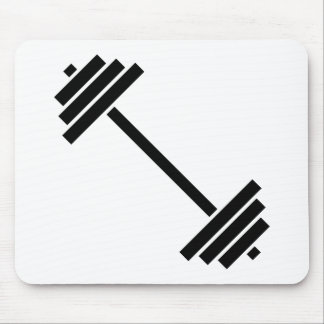 Dumbbells Mouse Pad