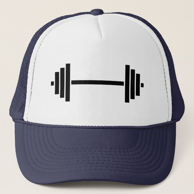 Dumbbells Trucker Hat (Front)