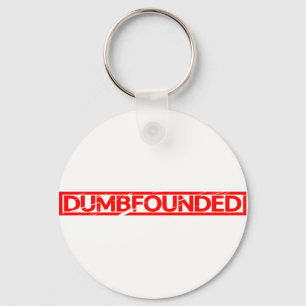 Dumbfounded Stamp Keychain