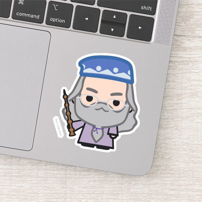 Dumbledore Cartoon Character Art (Detail)