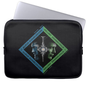 Dumbledore & Grindlewald Blood Troth Graphic Laptop Sleeve