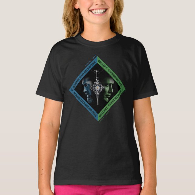 Dumbledore & Grindlewald Blood Troth Graphic T-Shirt (Front)