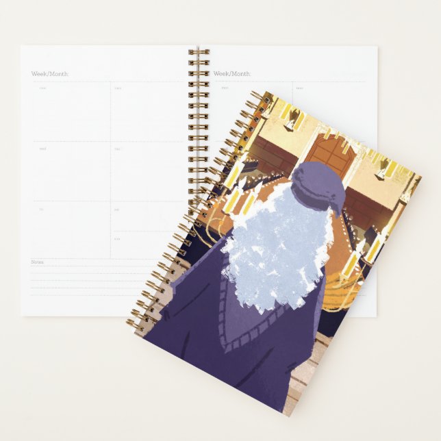 Dumbledore parlant dans le Grand Hall de Poudlard (Devant avec enveloppe)