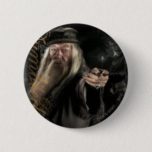 Dumbledore Script Logo 2 Inch Round Button