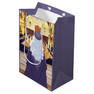 Dumbledore Speaking in the Hogwarts Great Hall Medium Gift Bag