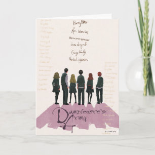 Dumbledore's Army Illustration Card