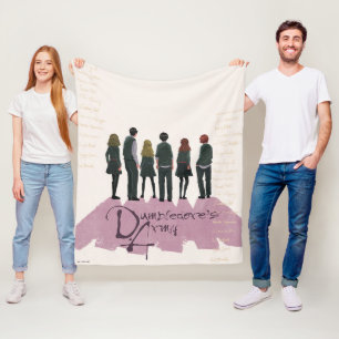 Dumbledore's Army Illustration Fleece Blanket