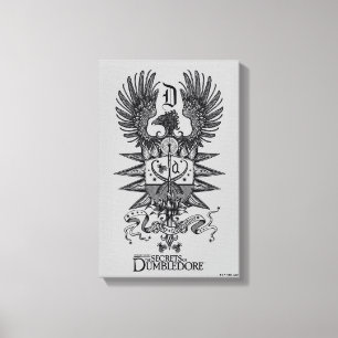 Dumbledore's Crest Canvas Print