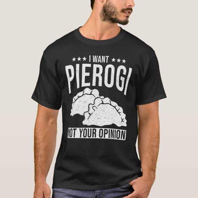 Dumbling Food Designs  Pierogi T-Shirt (Front)