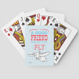 Dumbo   A Good Friend Helps You Fly Playing Cards