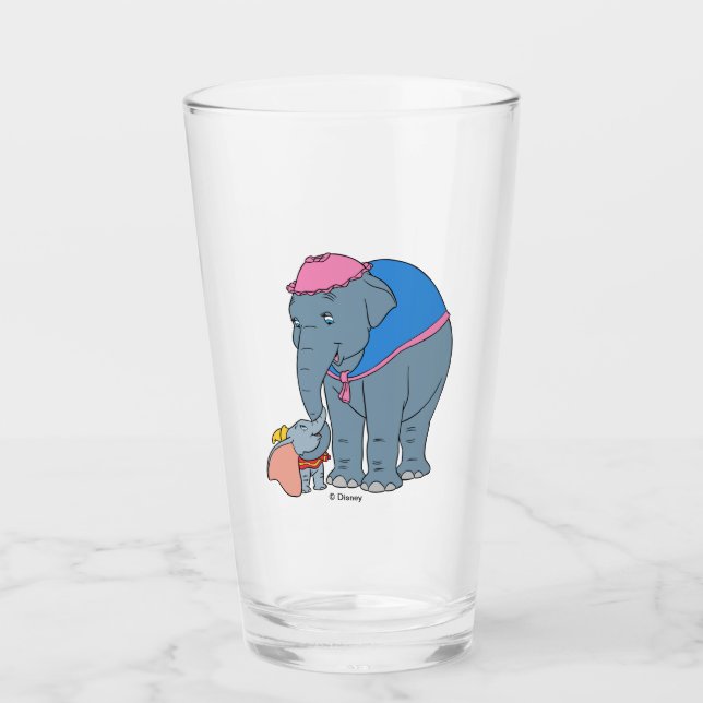 Dumbo and his Mother Glass (Front)