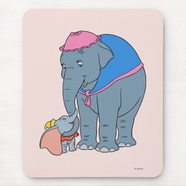 Dumbo and his Mother Mouse Pad (Front)