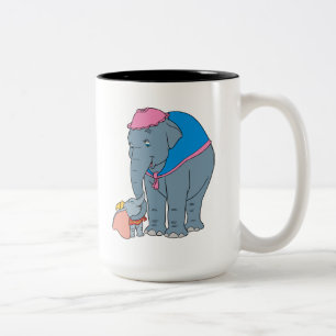 Dumbo and his Mother Two-Tone Coffee Mug